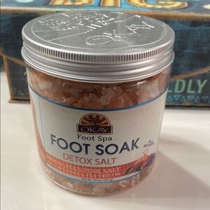 Foot Spa Detox Salt with Himalayan Pink Salt